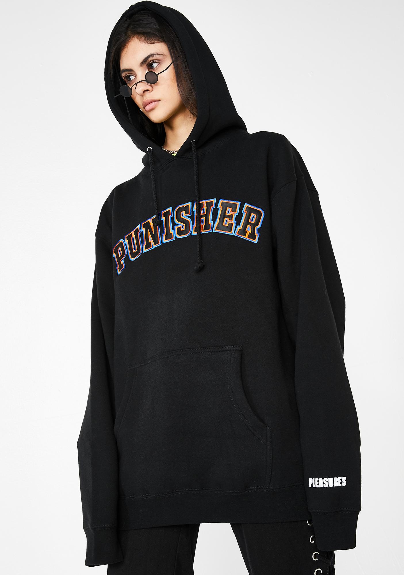 pleasures punisher hoodie