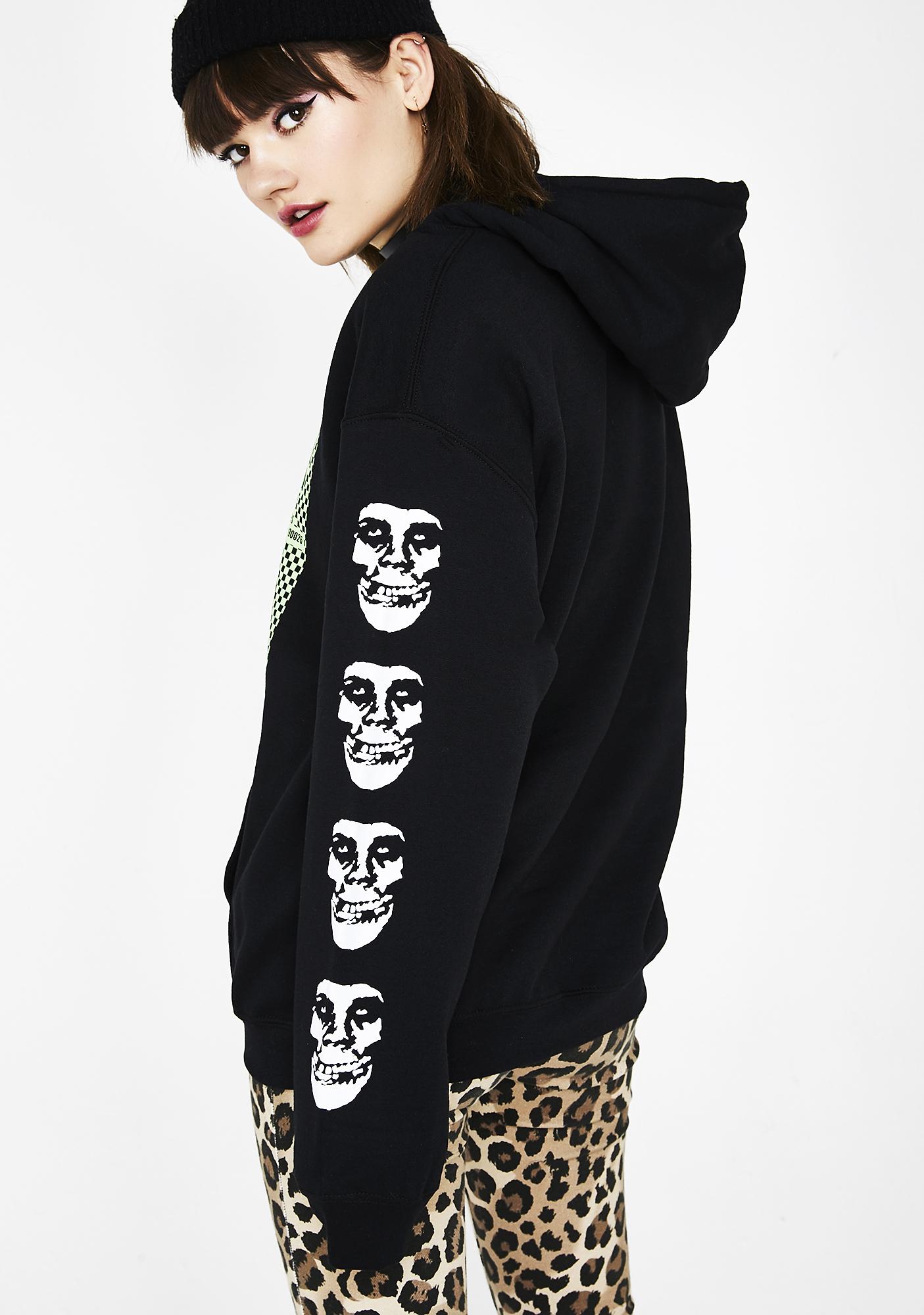 obey misfits fiend club hoodie