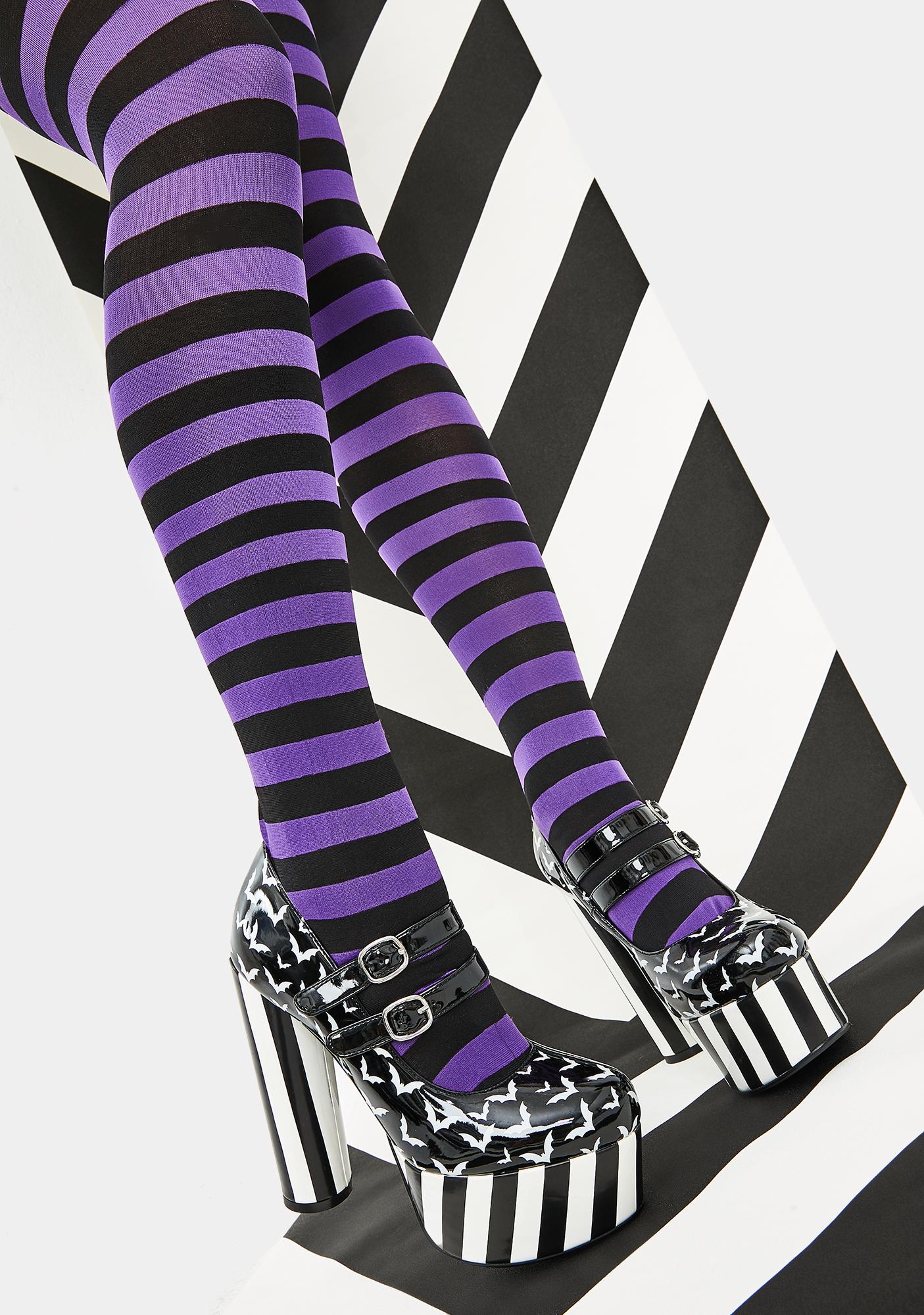 white platform heels dolls kill