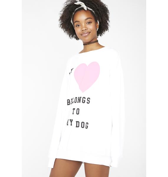 wildfox my heart belongs to my dog