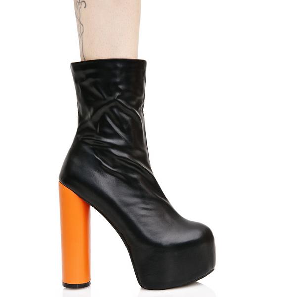 public desire chunky pocket platform boots