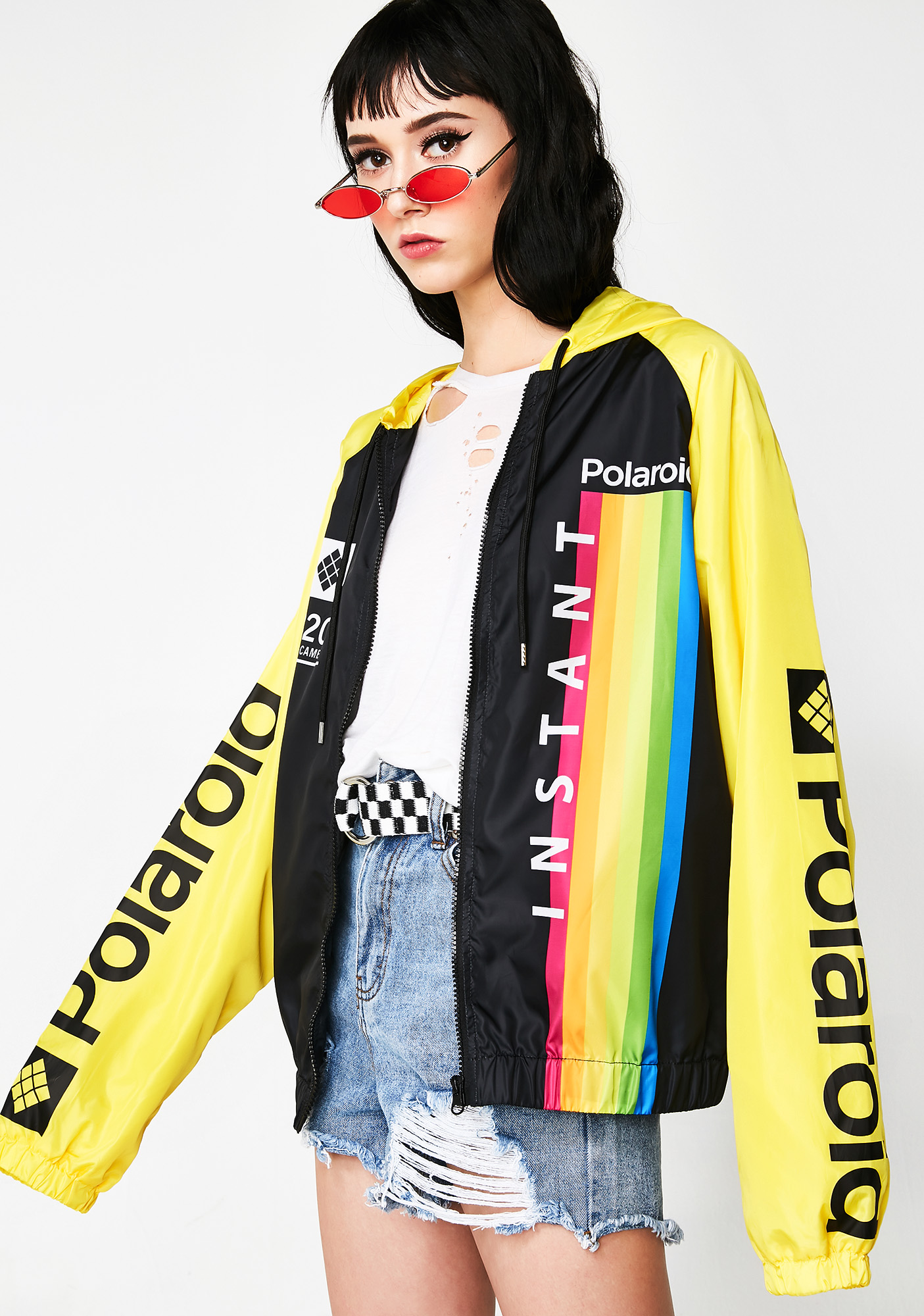 polaroid yellow jacket