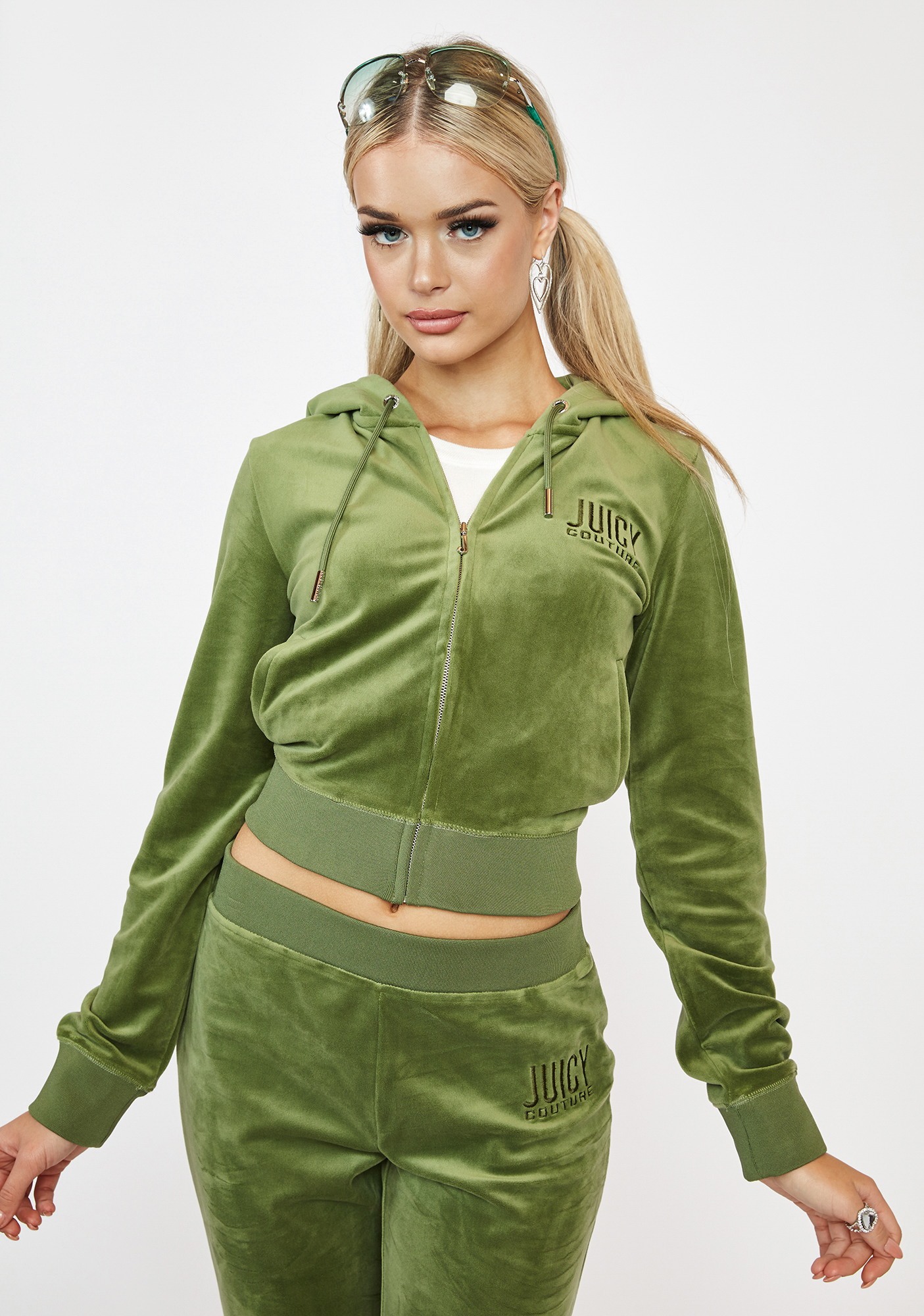 juicy couture tracksuit green