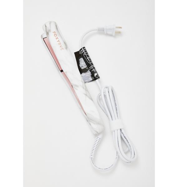 foxybae rose gold marble flat iron reviews