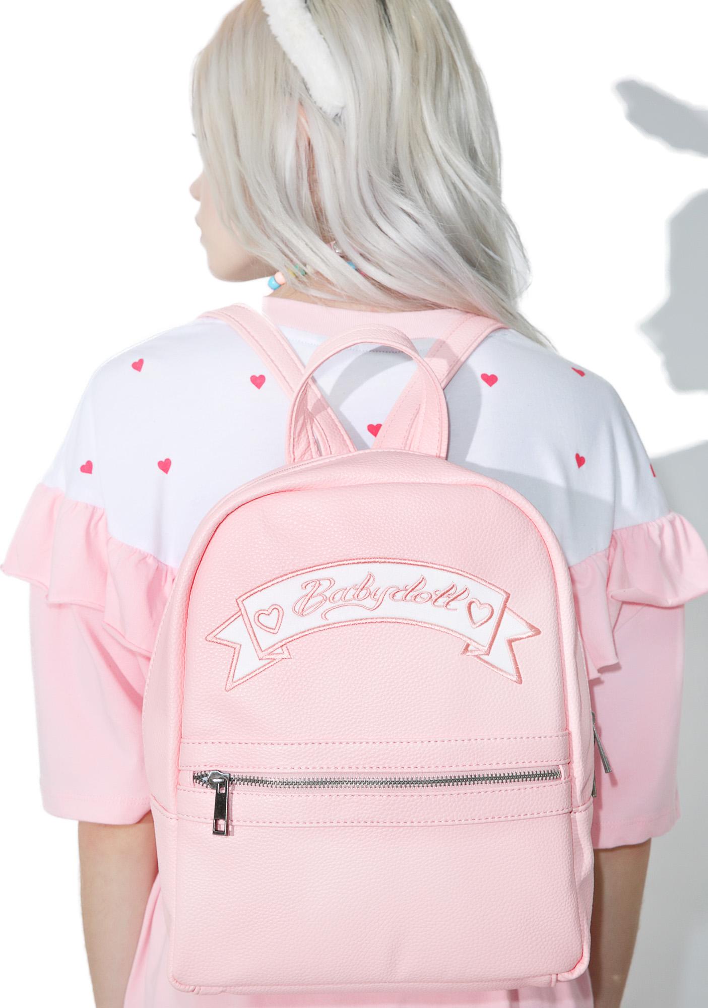 baby doll with backpack