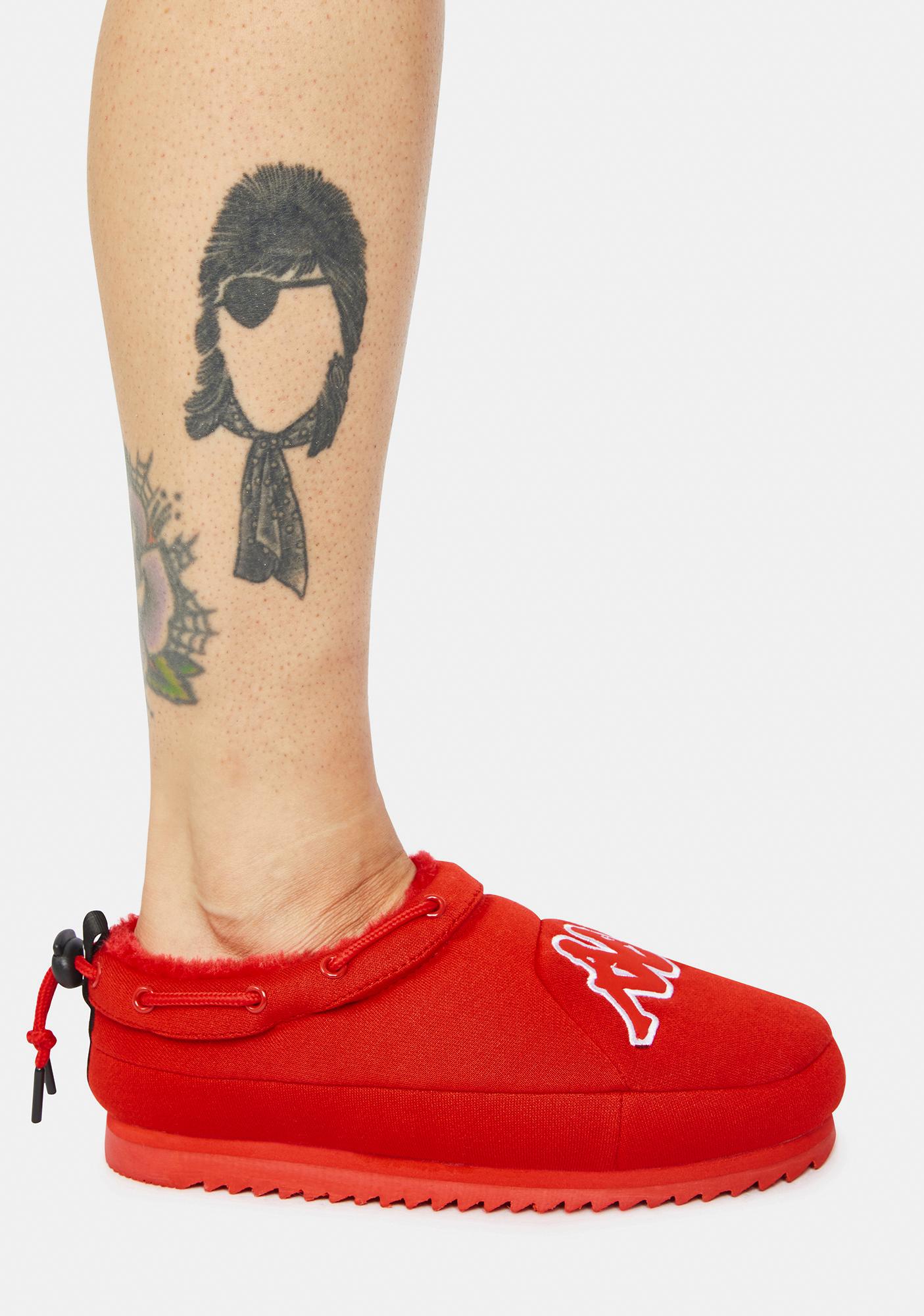 Kappa Red Logo Tasin Sneaker Mules Dolls Kill