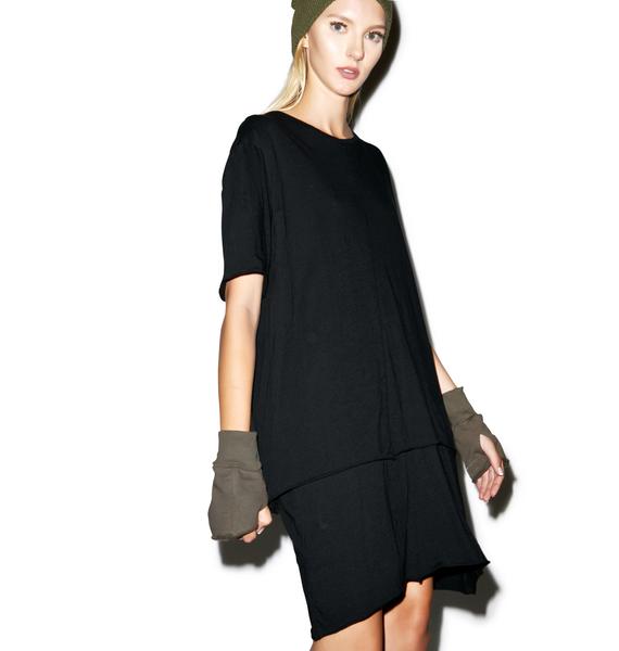 layered t shirt dress