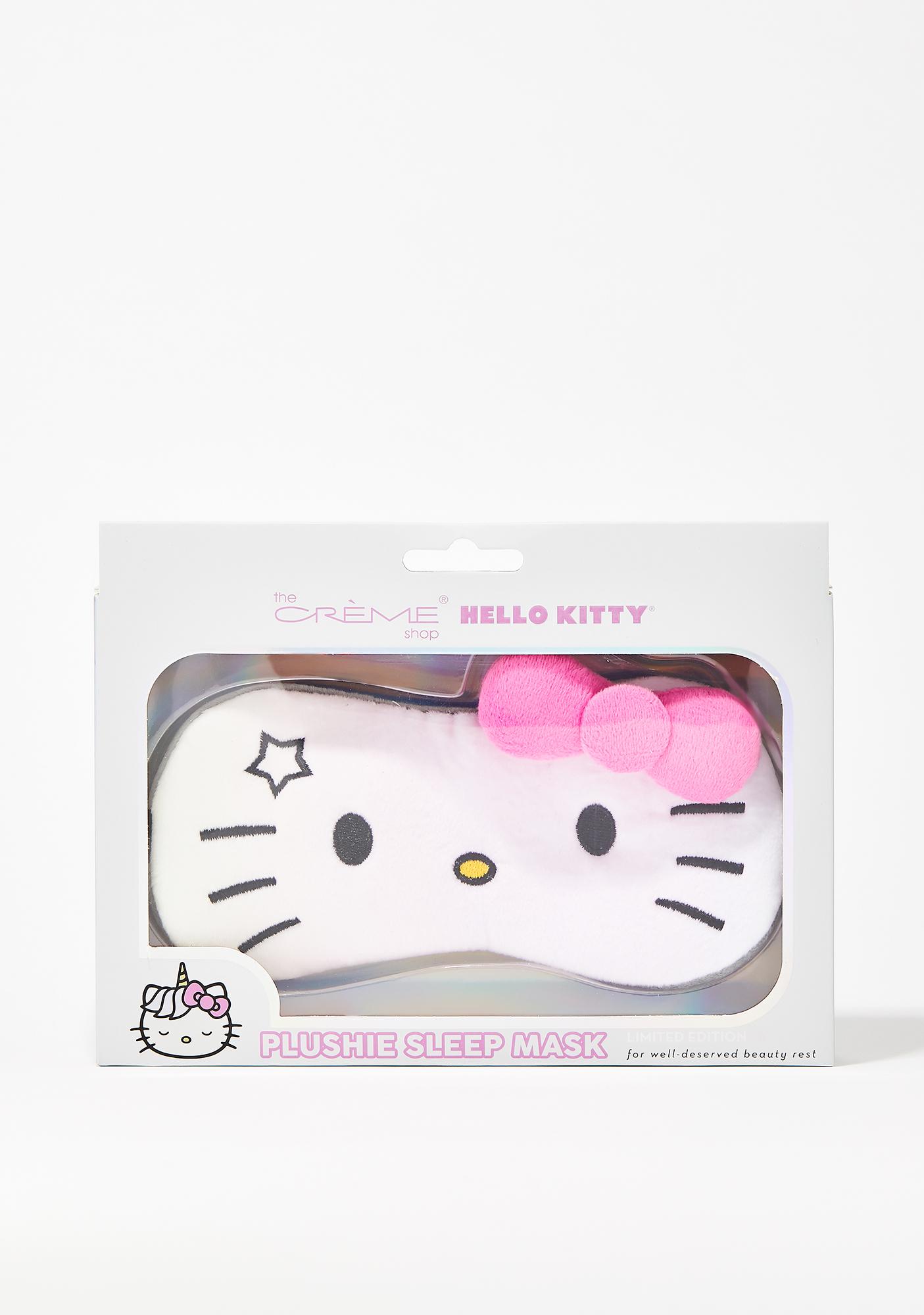 sleeping hello kitty plush