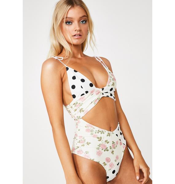 For Love Lemons Neapolitan One Piece Swimsuit Dolls Kill