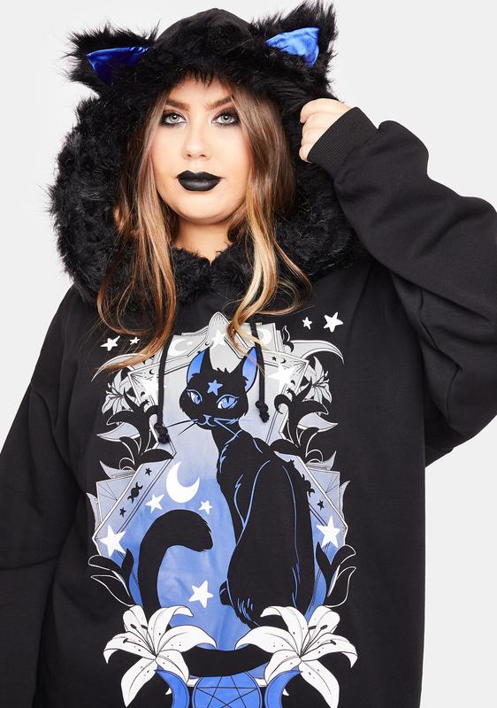 Chococat Celestial Cat Ears Girls Hoodie Hot Topic