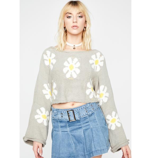 daisy sweatshirt