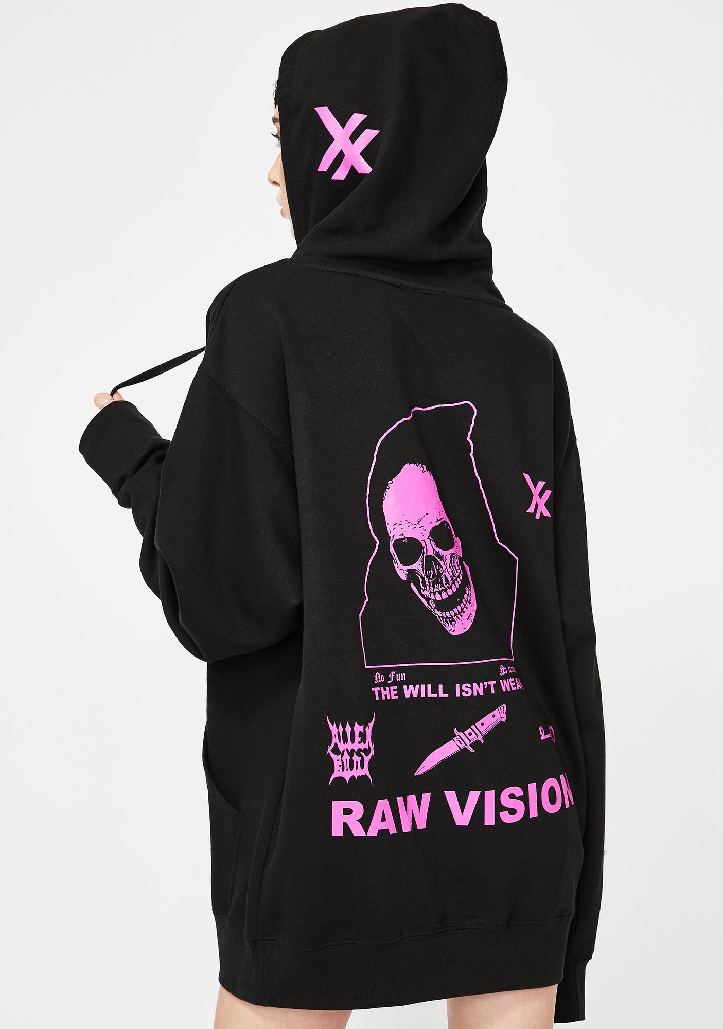 raw vision hoodie