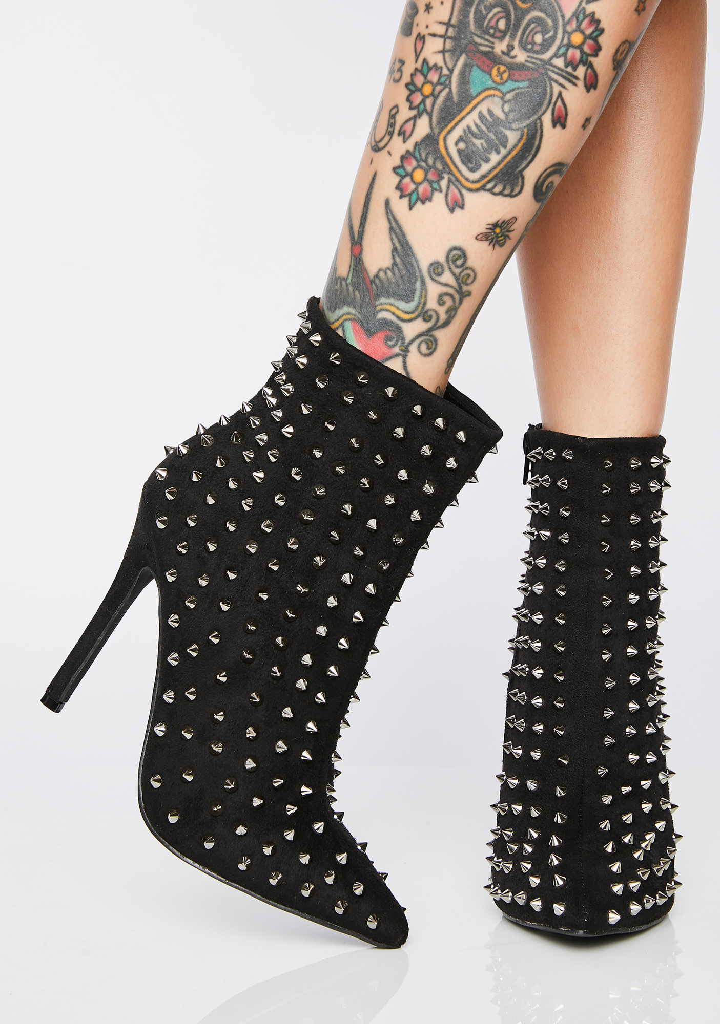 spike studded boots