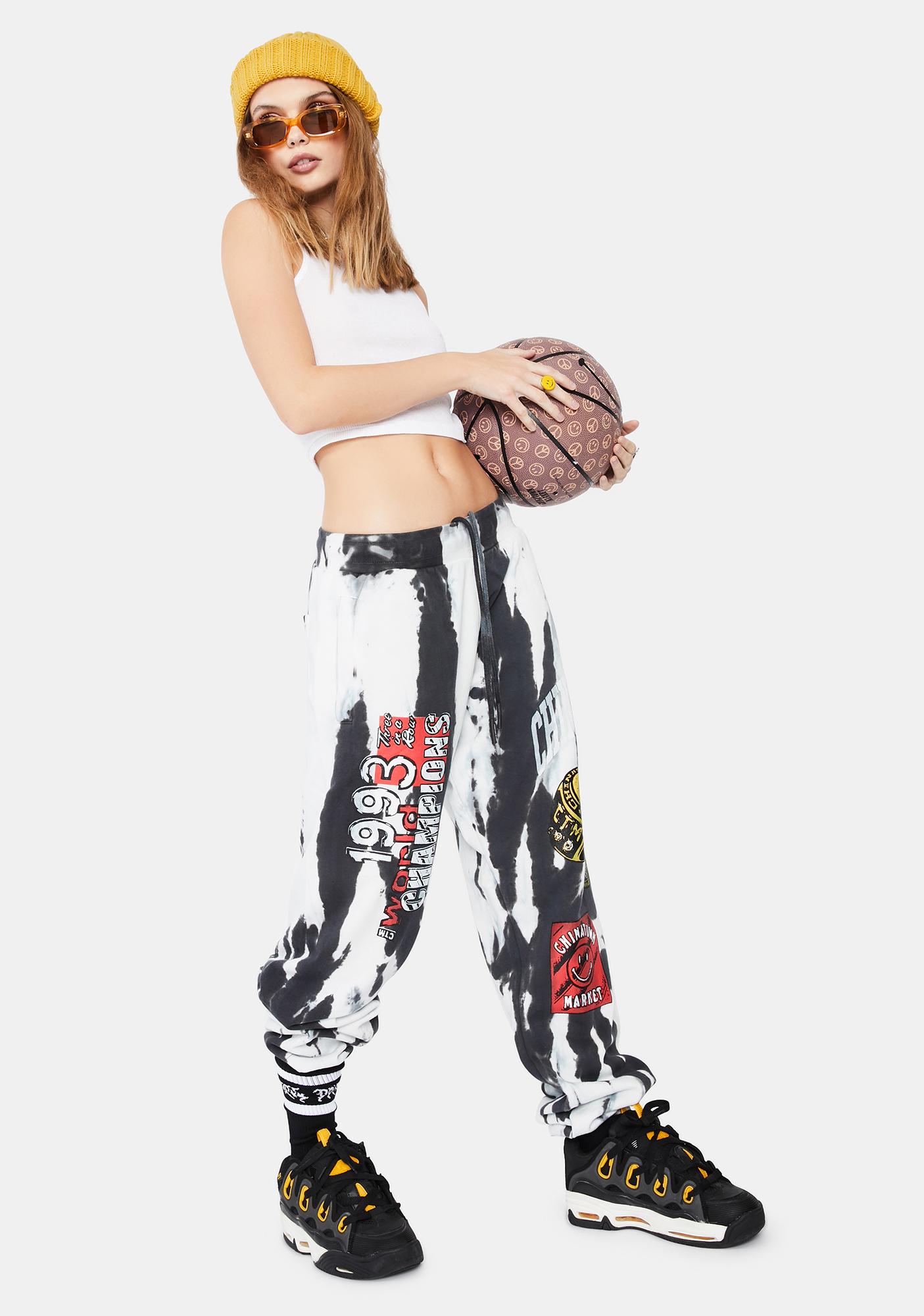 champion split sweatpants