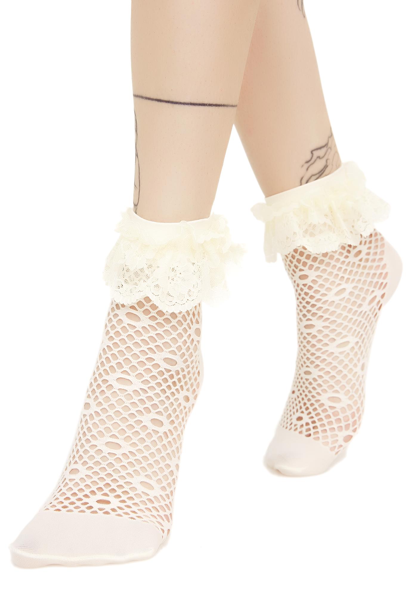 Daizy Chainz Ruffle Ankle Socks Dolls Kill