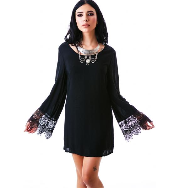 Hippy Bell Sleeve Dress | Dolls Kill