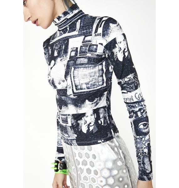 static ls mock neck