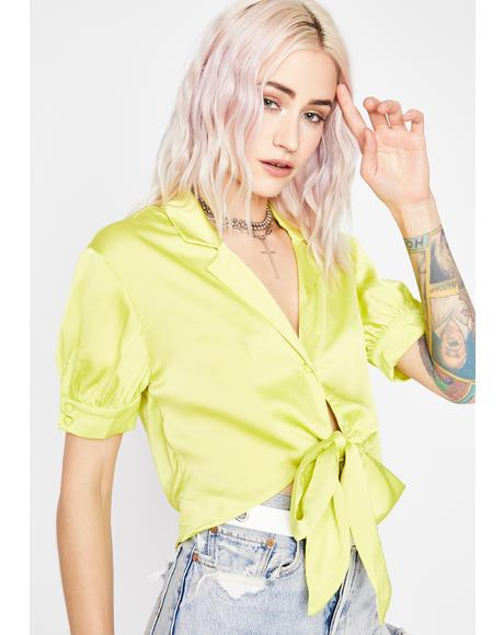 Kiwi Best Dressed Dame Crop Top