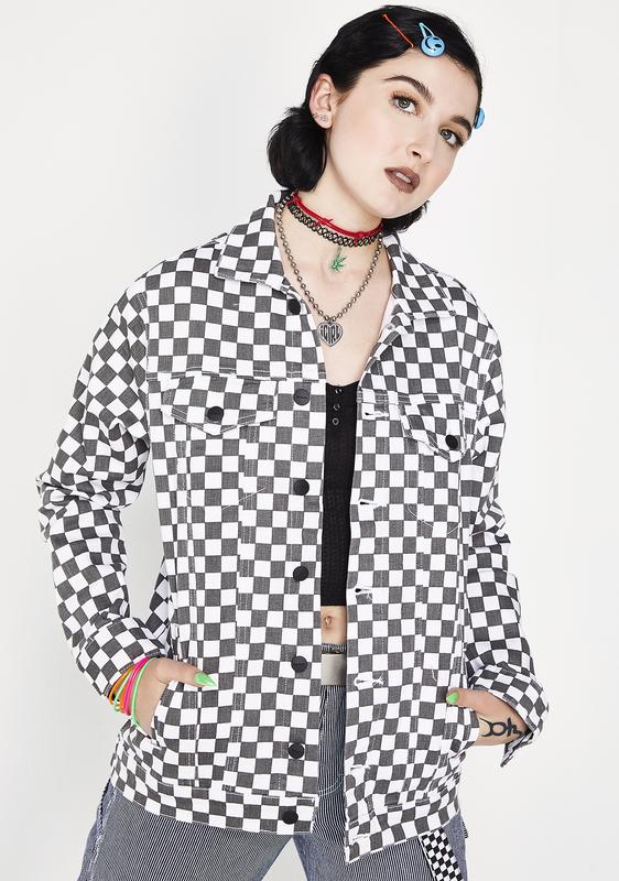 dickies checkered jacket