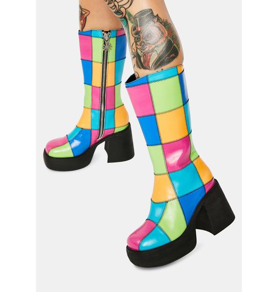 knee high boots dolls kill