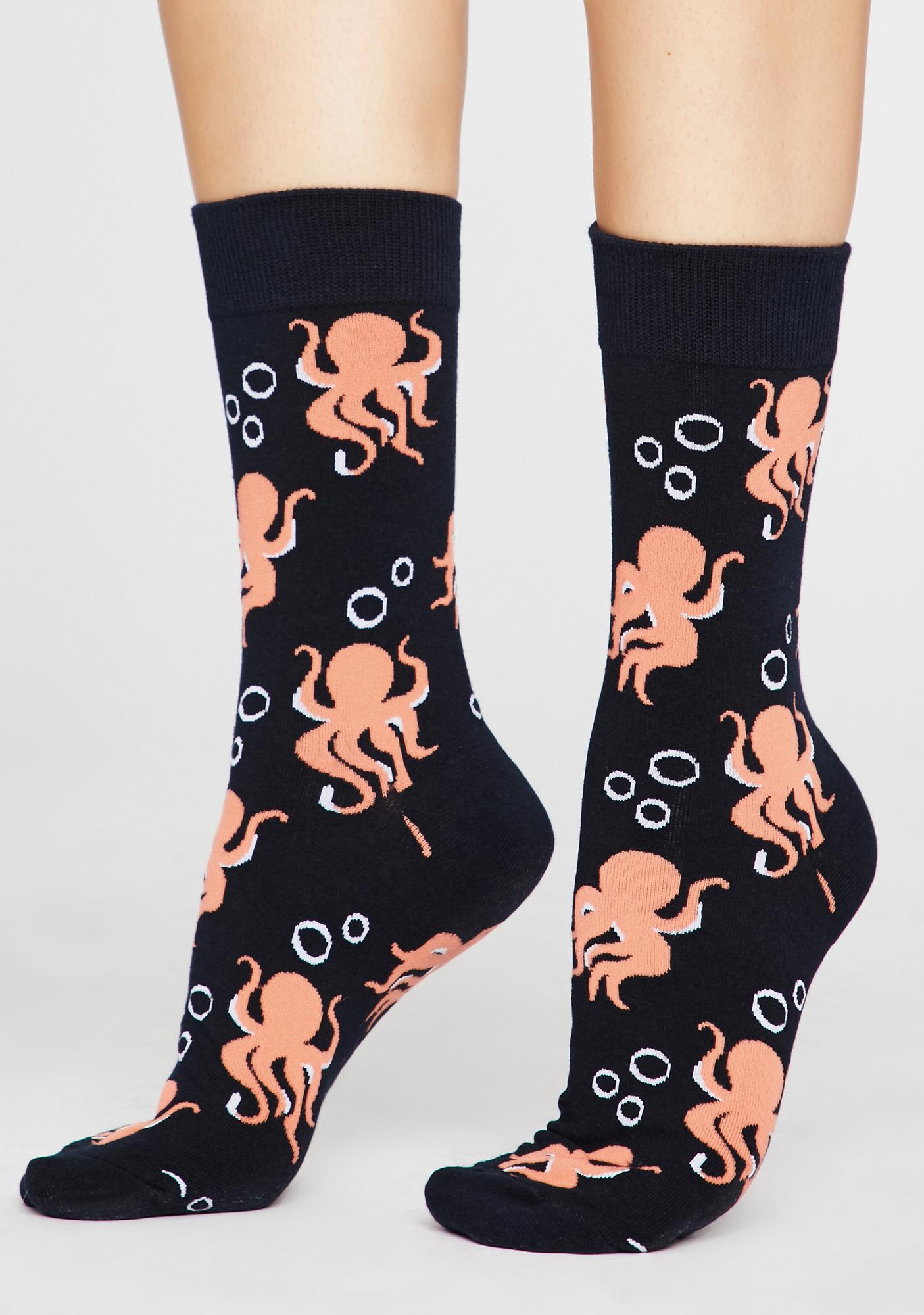 Octopus Crew Socks Dolls Kill