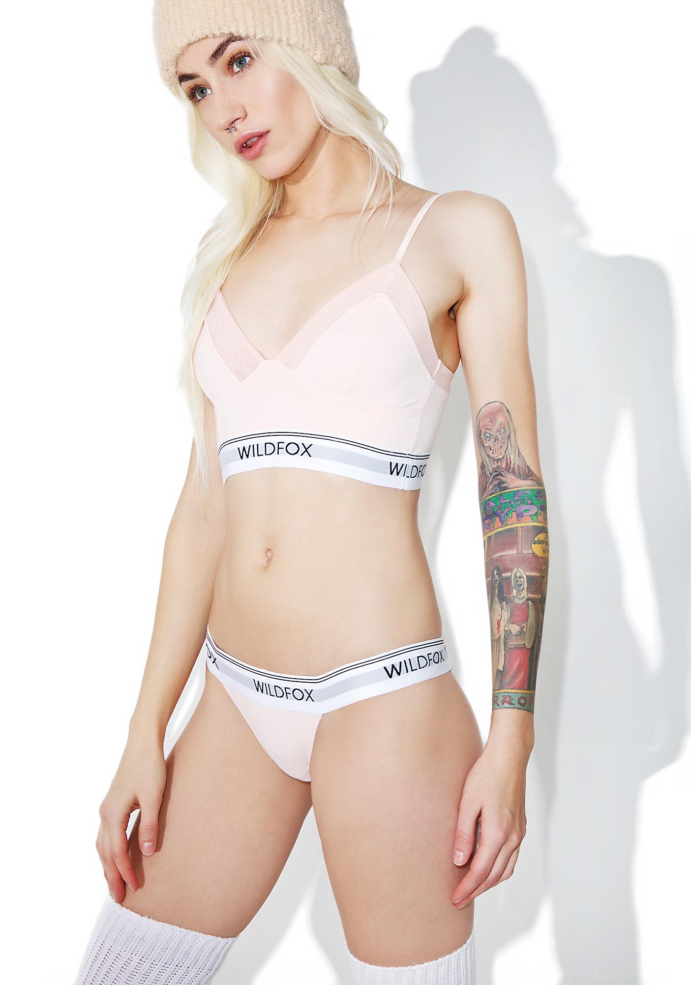 Wildfox Couture Sweetheart Longline Lingerie Set Dolls Kill.