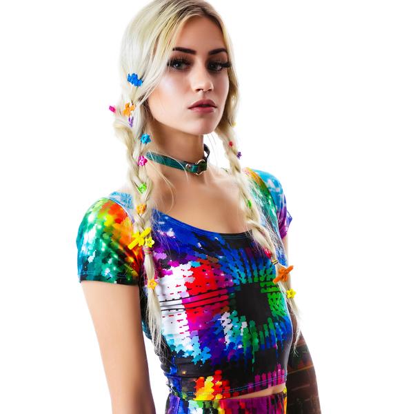 Zara Terez Magic Eye Crop Top | Dolls Kill