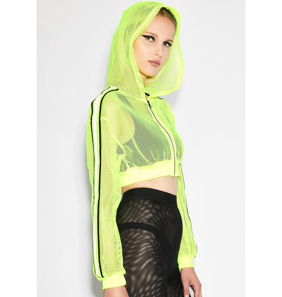 reflective cropped jacket womens