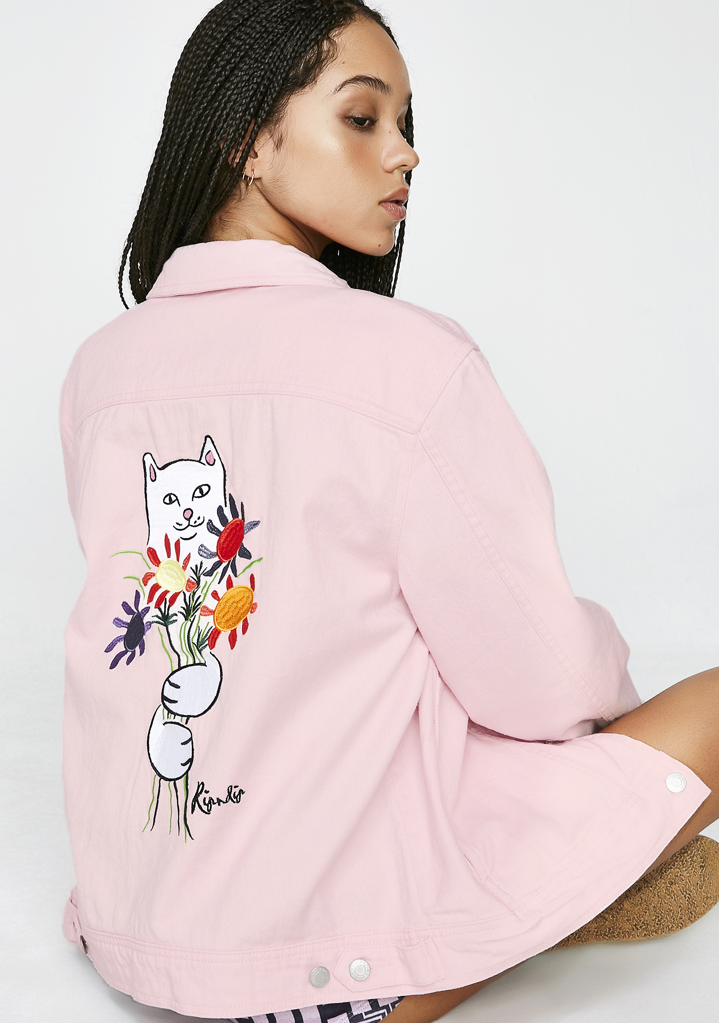 ripndip pink jacket