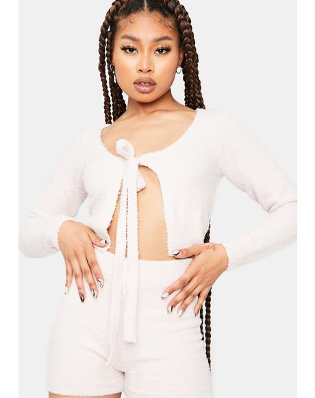 cardigan and shorts set