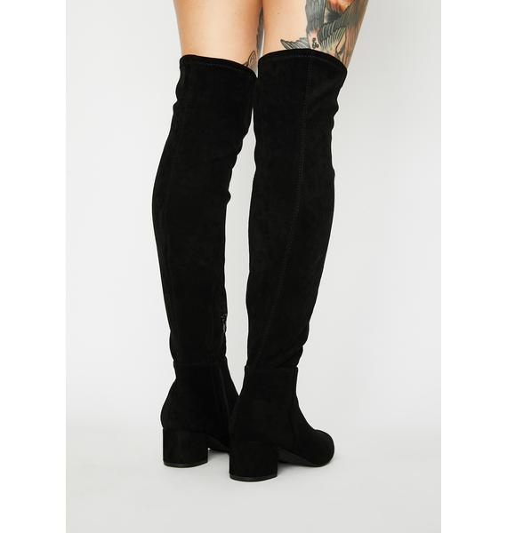 next knee boots