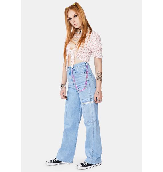 levi's utility high loose jeans