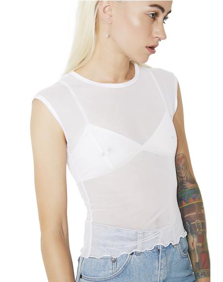 Angelic Sheer Daze Tee