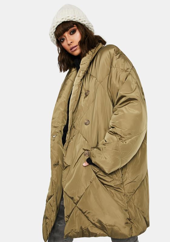 free people ella longline puffer jacket