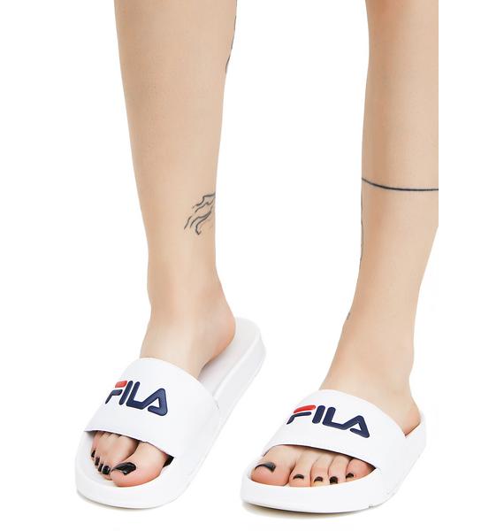 fila drifter bold slides