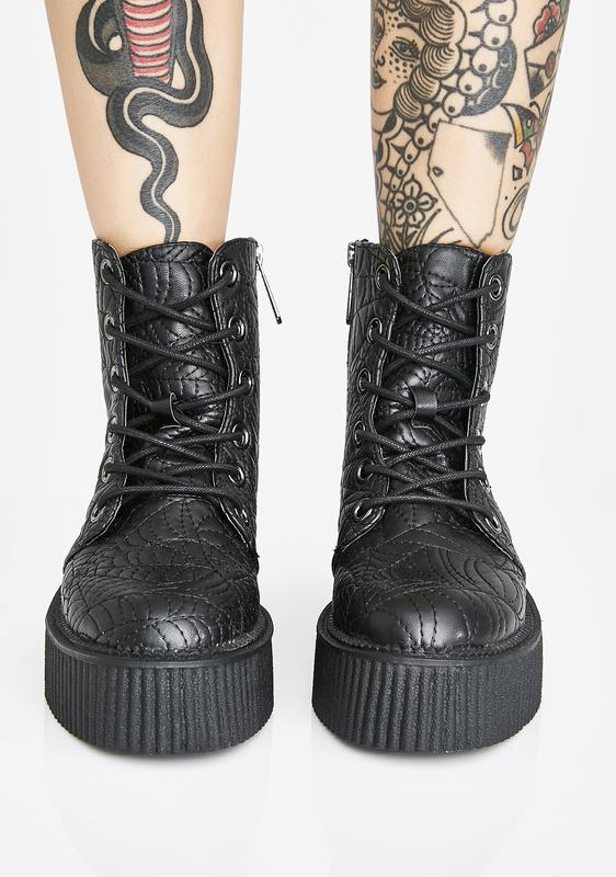 coffin creeper boots