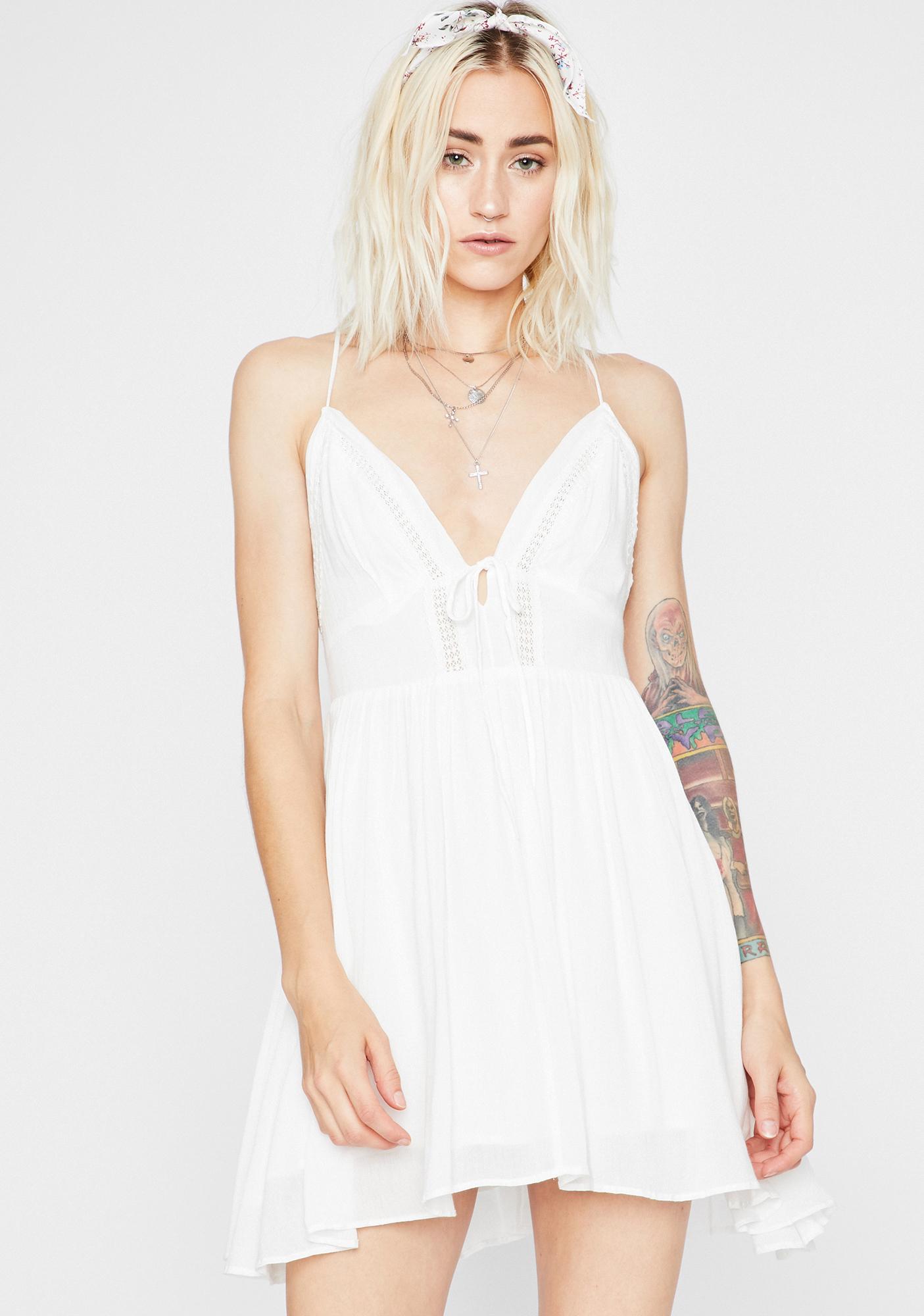 Sheer Sleeveless Babydoll Dress Dolls Kill