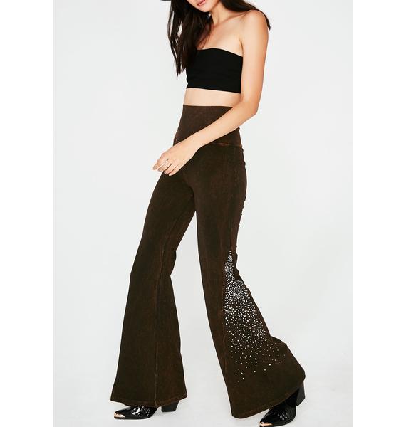 rhinestone bell bottoms