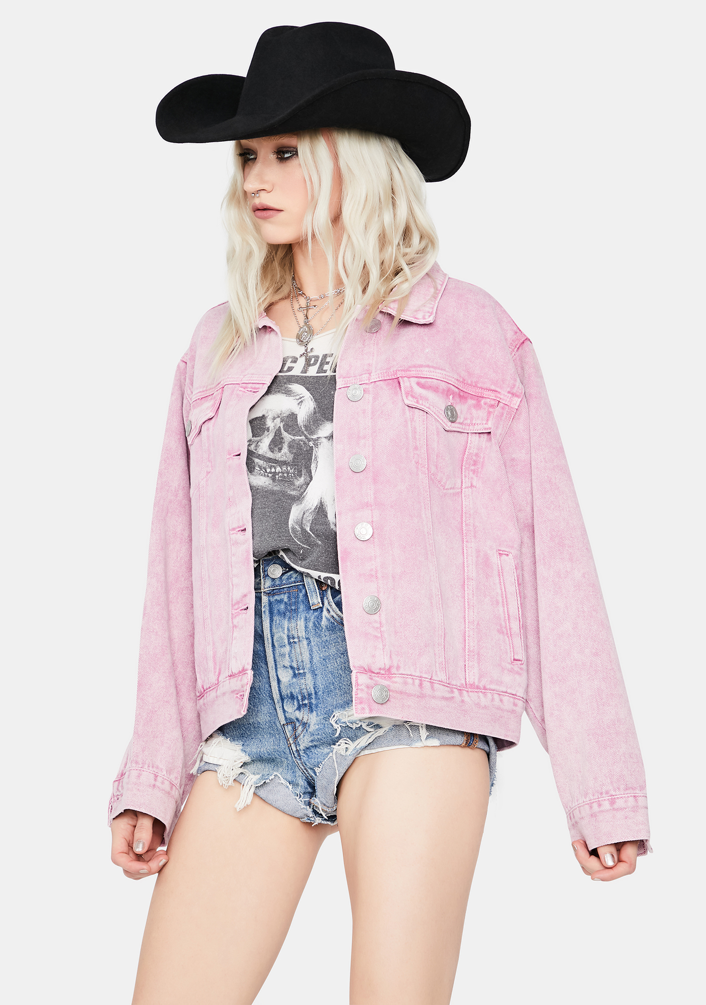 pink cowboy jacket