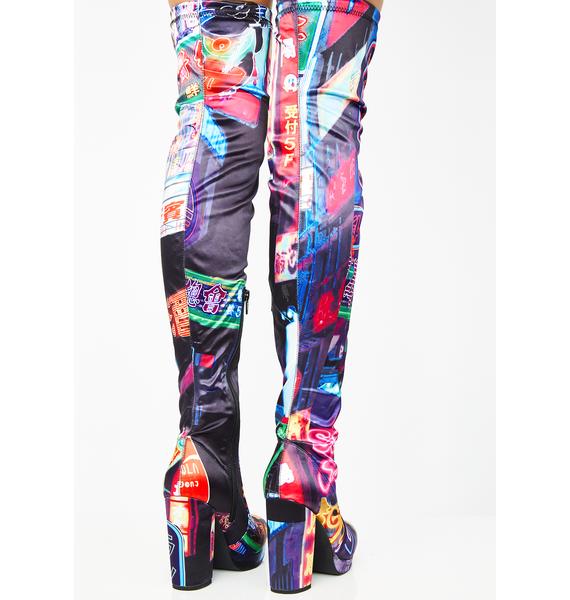 current mood thigh high boots