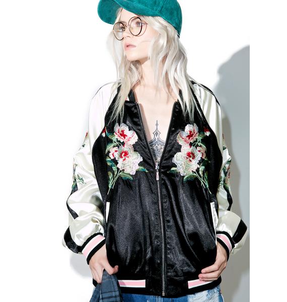 Reversible Flower Souvenir Jacket Dolls Kill