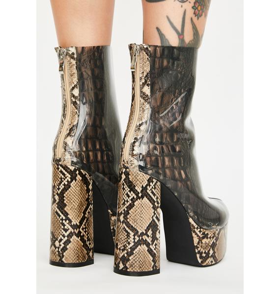 alexander wang snakeskin boots