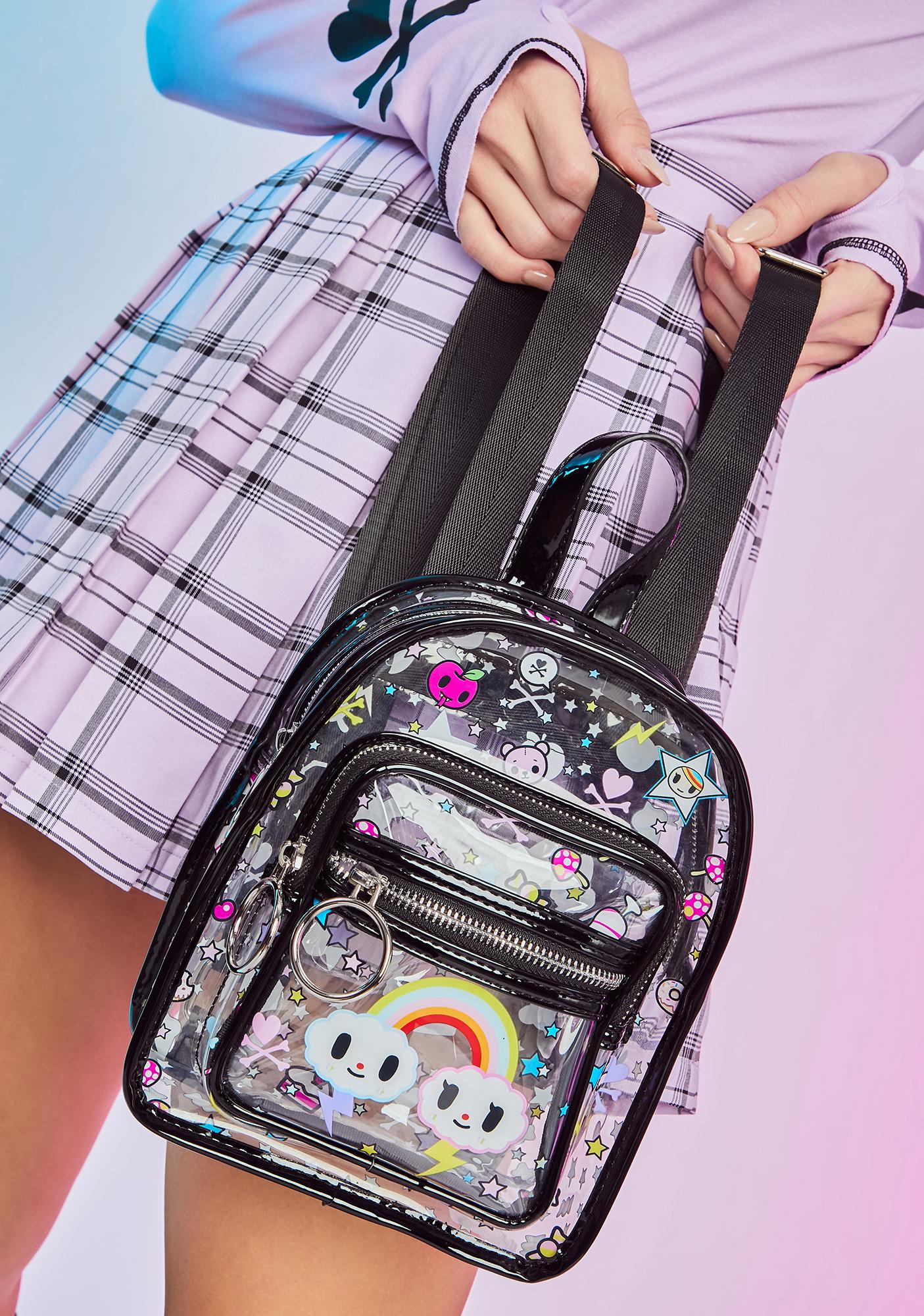Dolls Kill X Tokidoki Clear Mini Backpack Dolls Kill