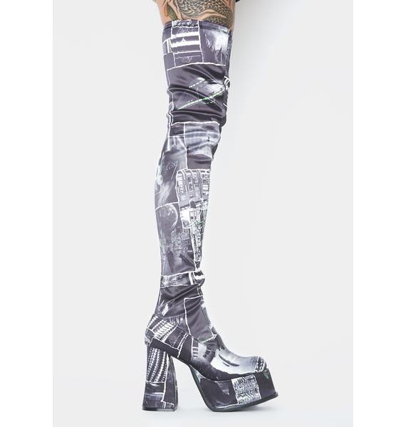 current mood thigh high boots