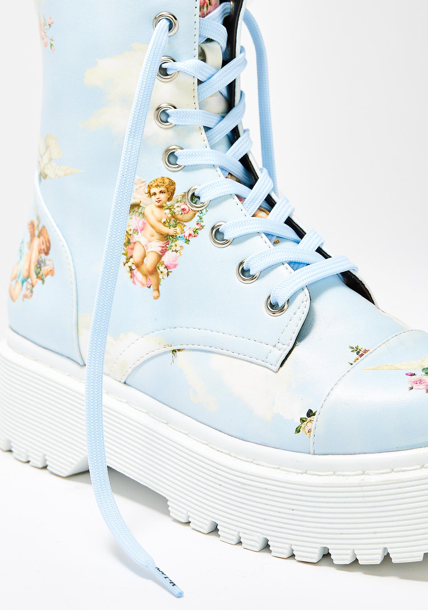 blue angel boots