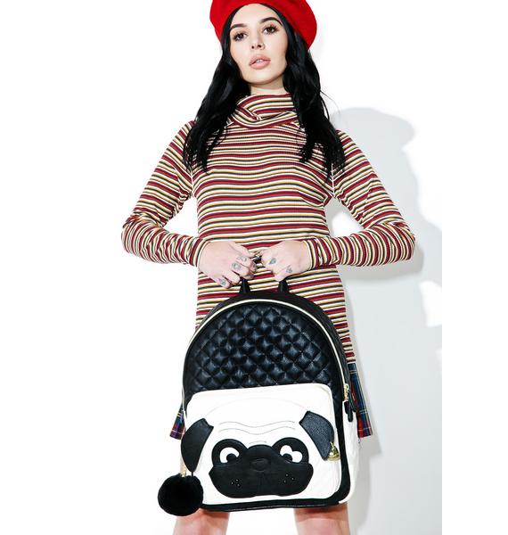 betsey johnson frog backpack