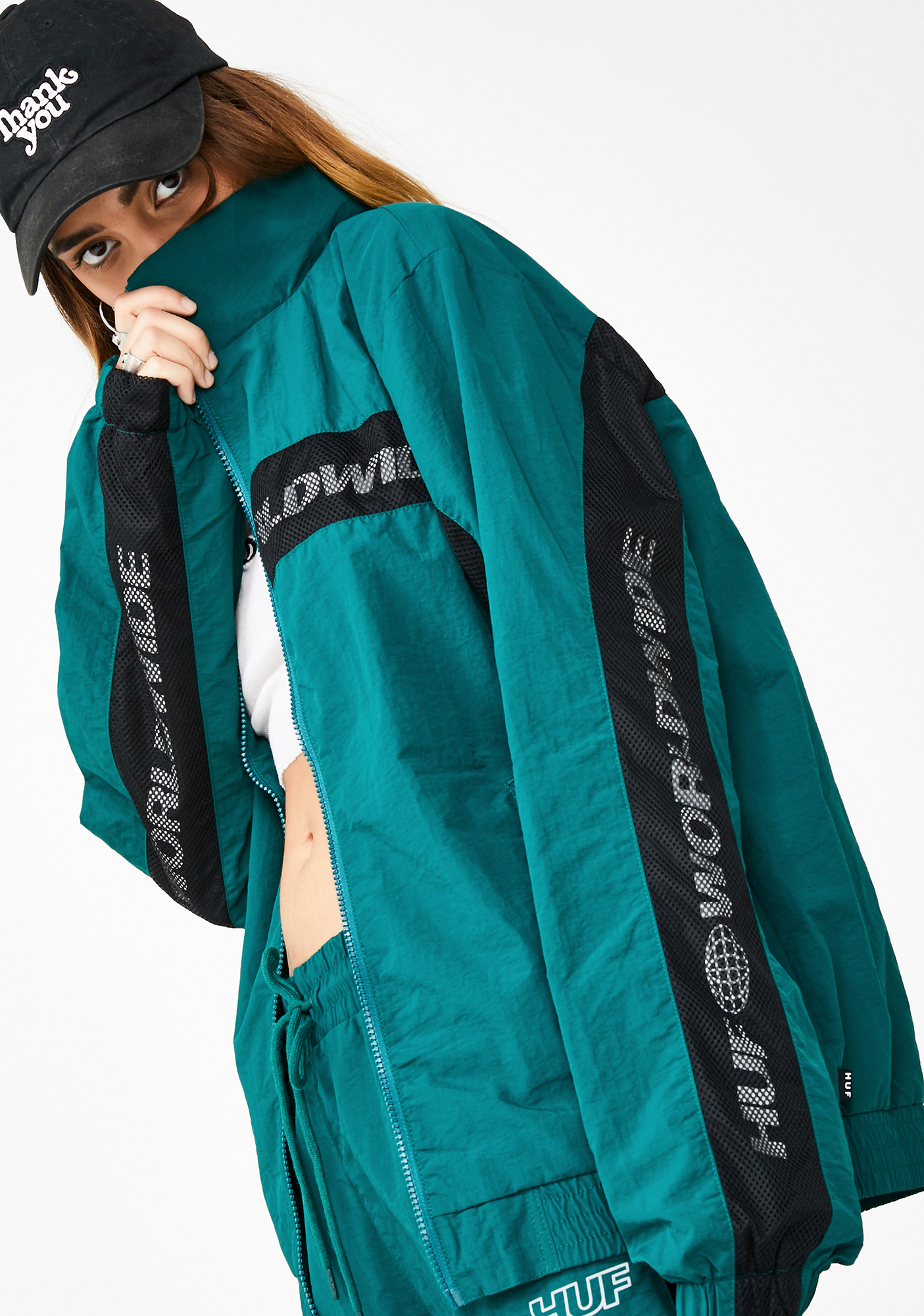 huf track jacket