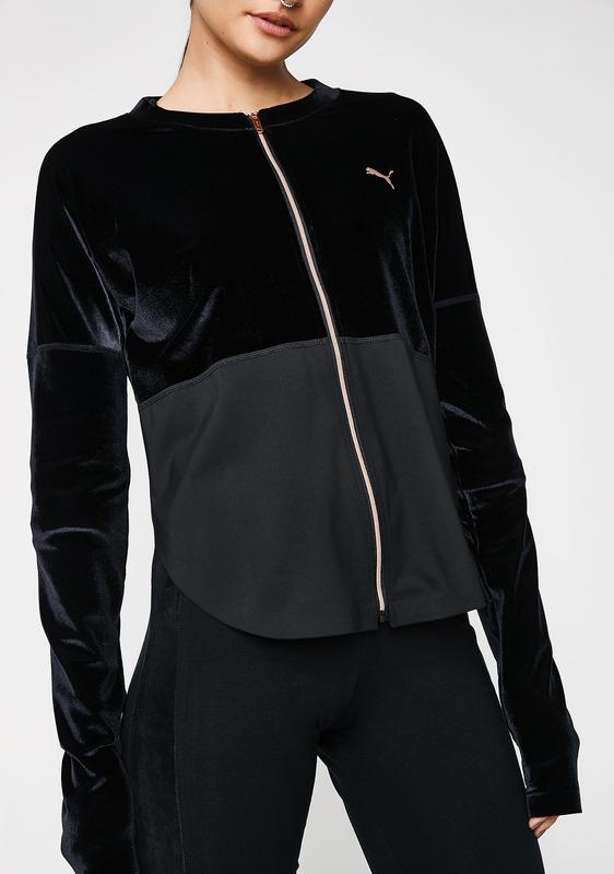 puma velvet statement jacket