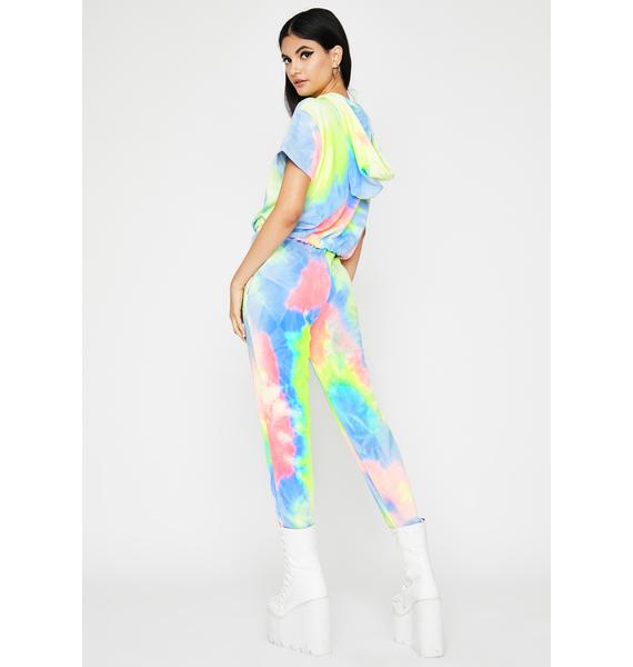 jogger set tie dye