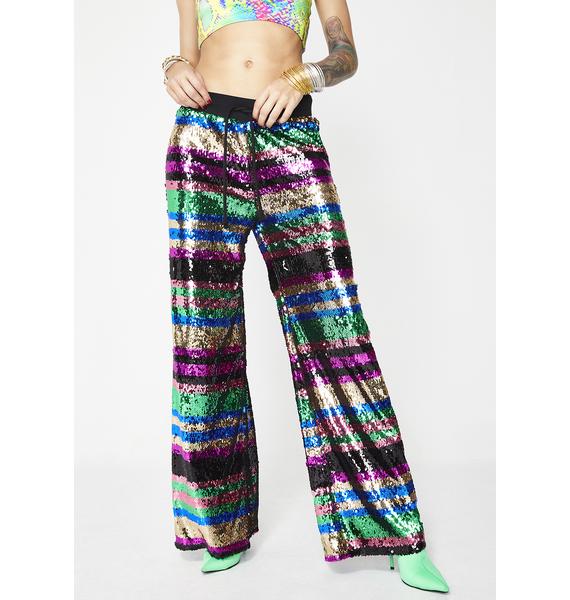 sequin tracksuit